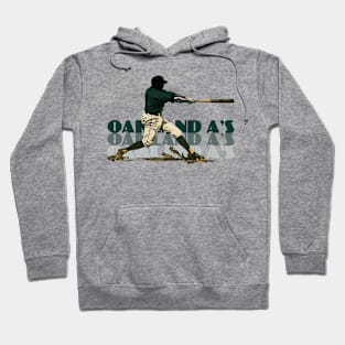 Retro Oakland A's Slugger Hoodie